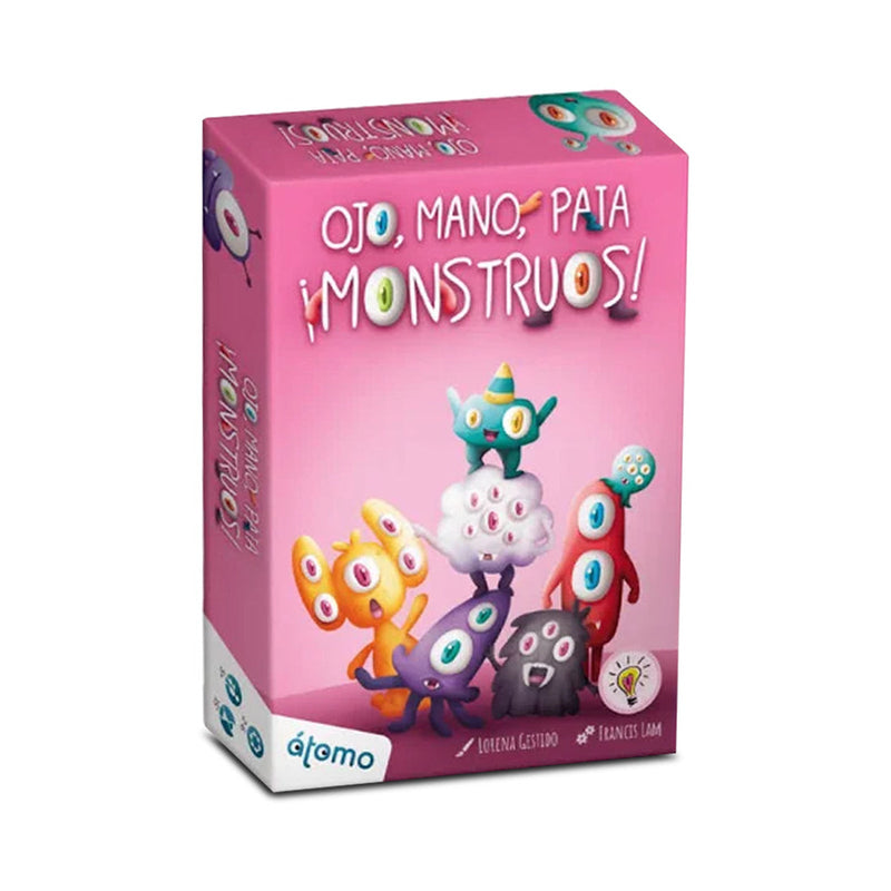 Ojo, mano, pata, Monstruos