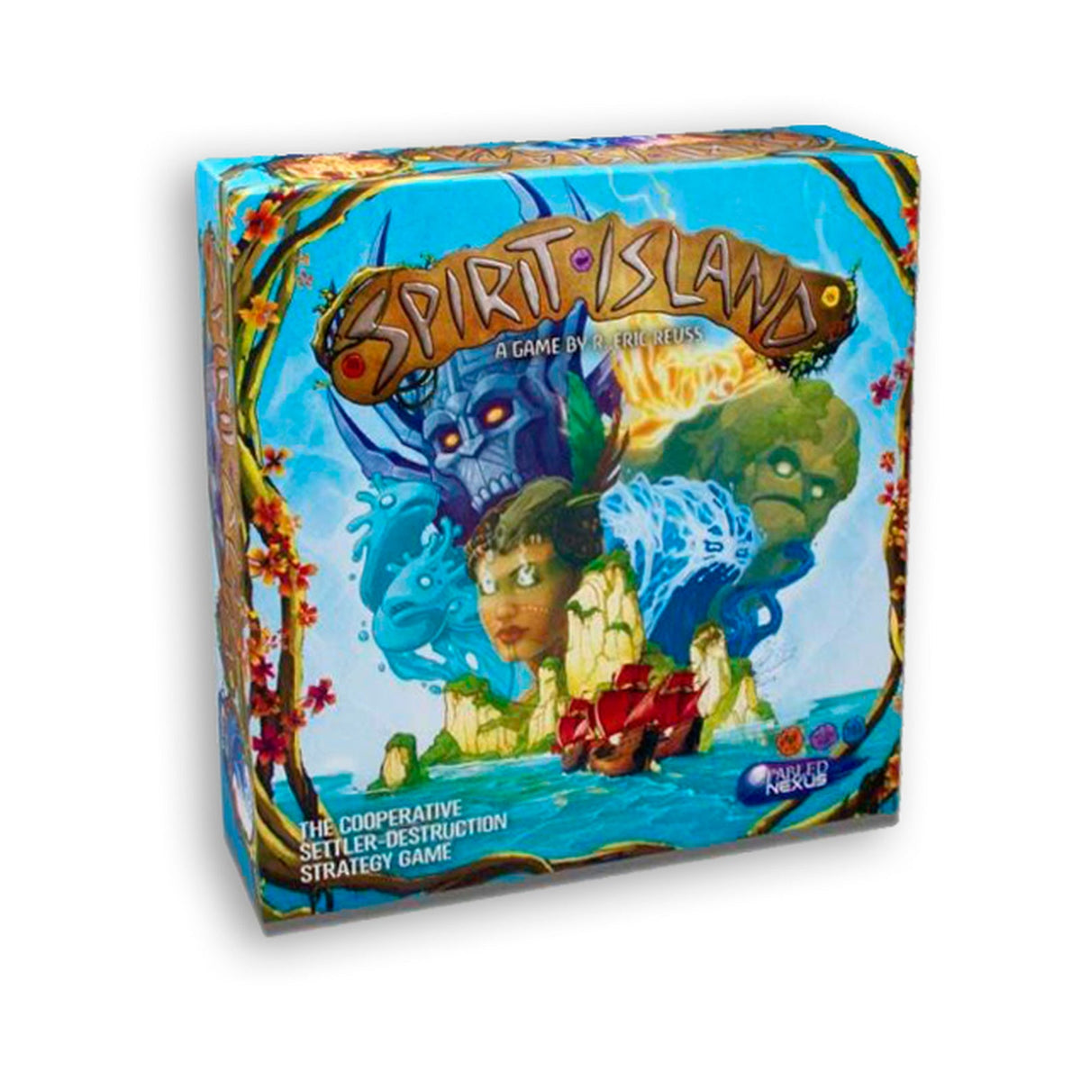 Spirit Island – caja sobre fondo blanco