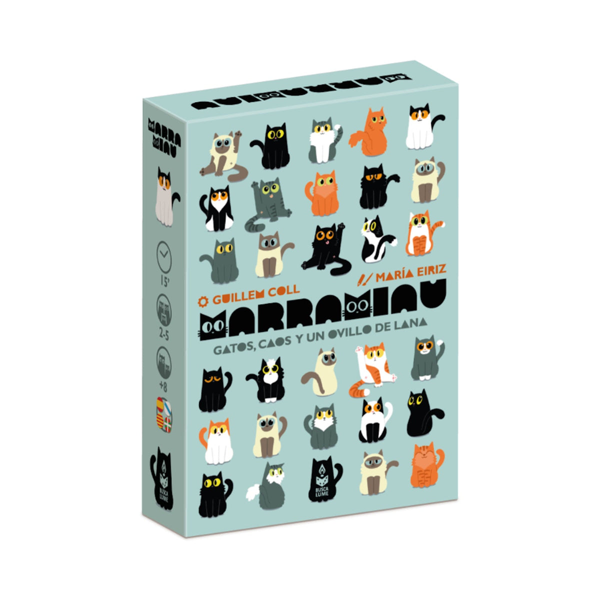 Marramiau – caja sobre fondo blanco