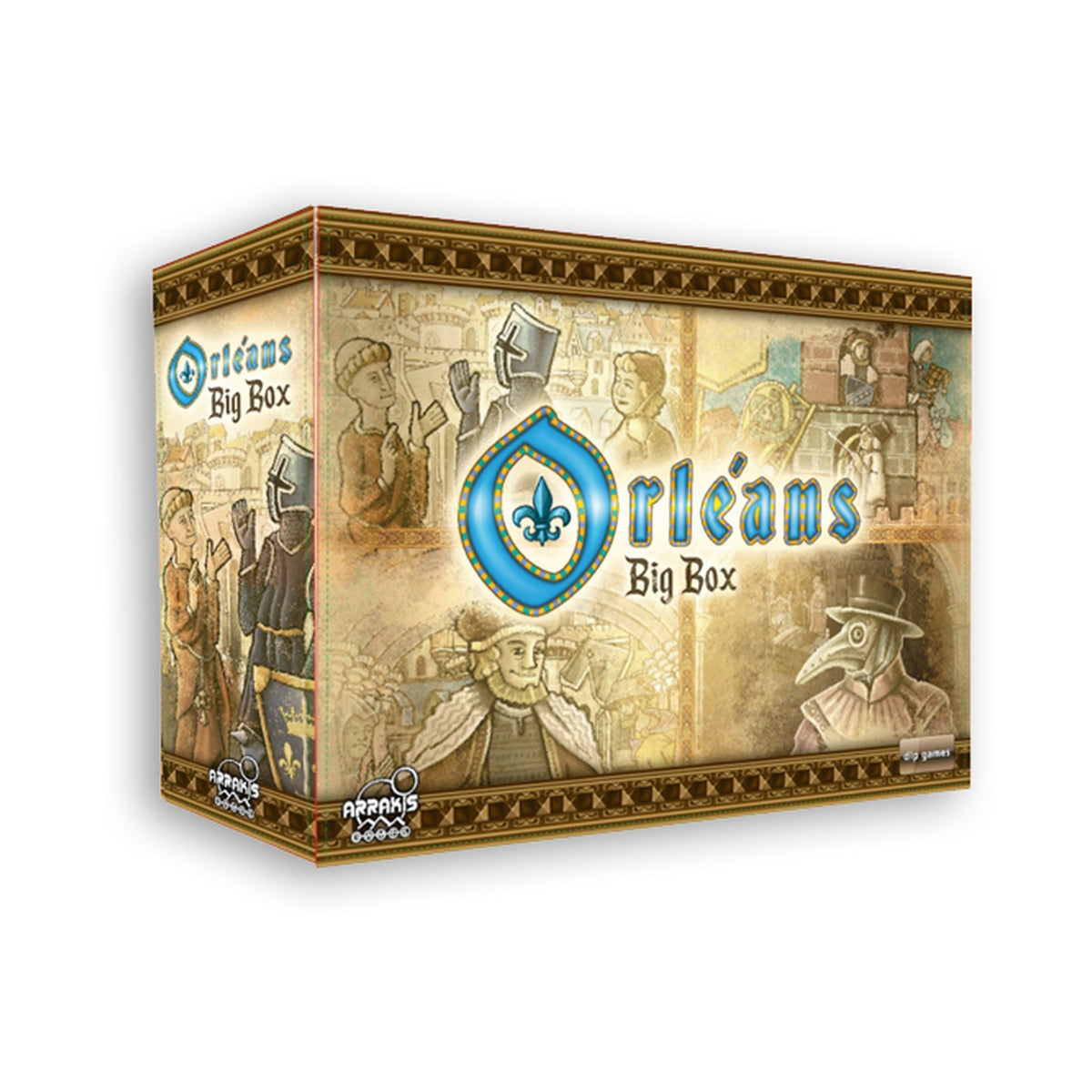 Orléans Big Box – caja sobre fondo blanco
