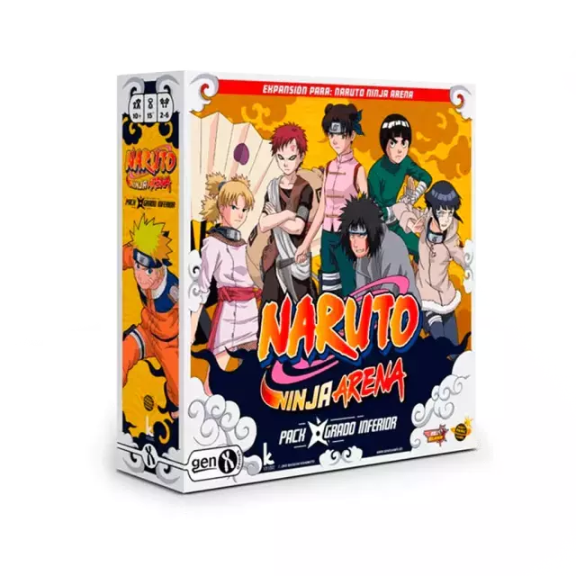Naruto: Ninja Arena — Pack Grado Inferior