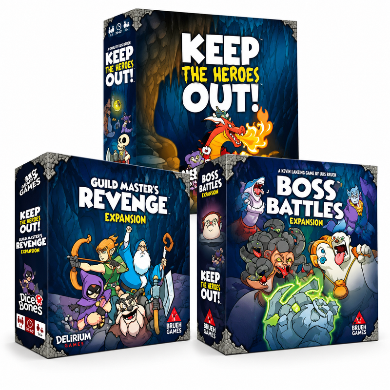 Keep the Heroes Out! Pack: Juego base + Expansiones