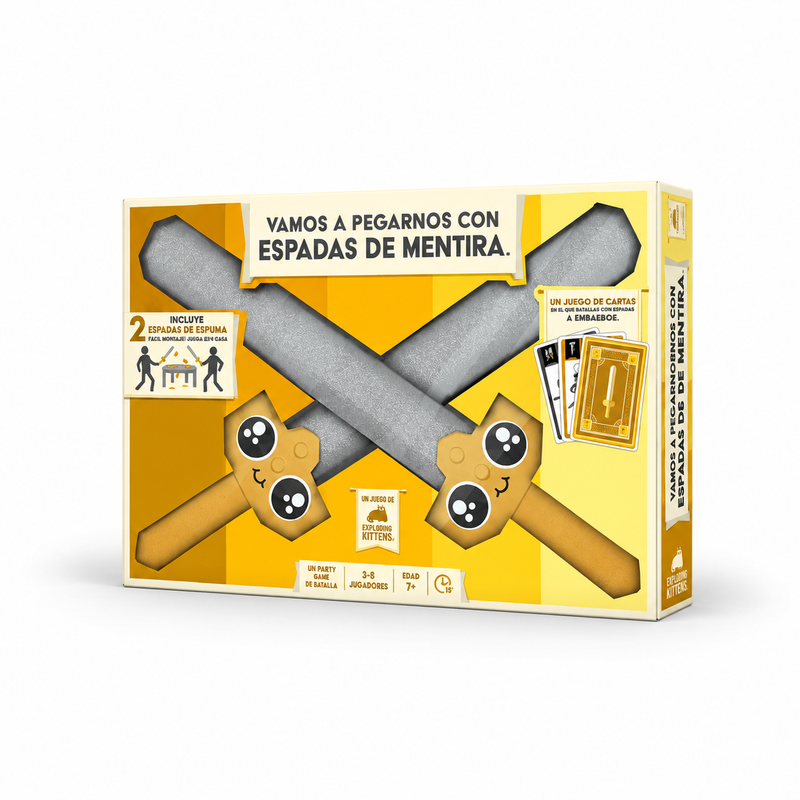 Vamos a Pegarnos con Espadas de Mentira