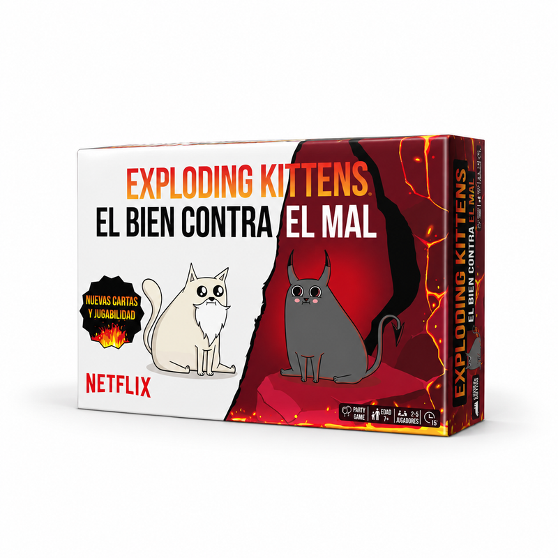 Exploding Kittens: El bien contra el mal
