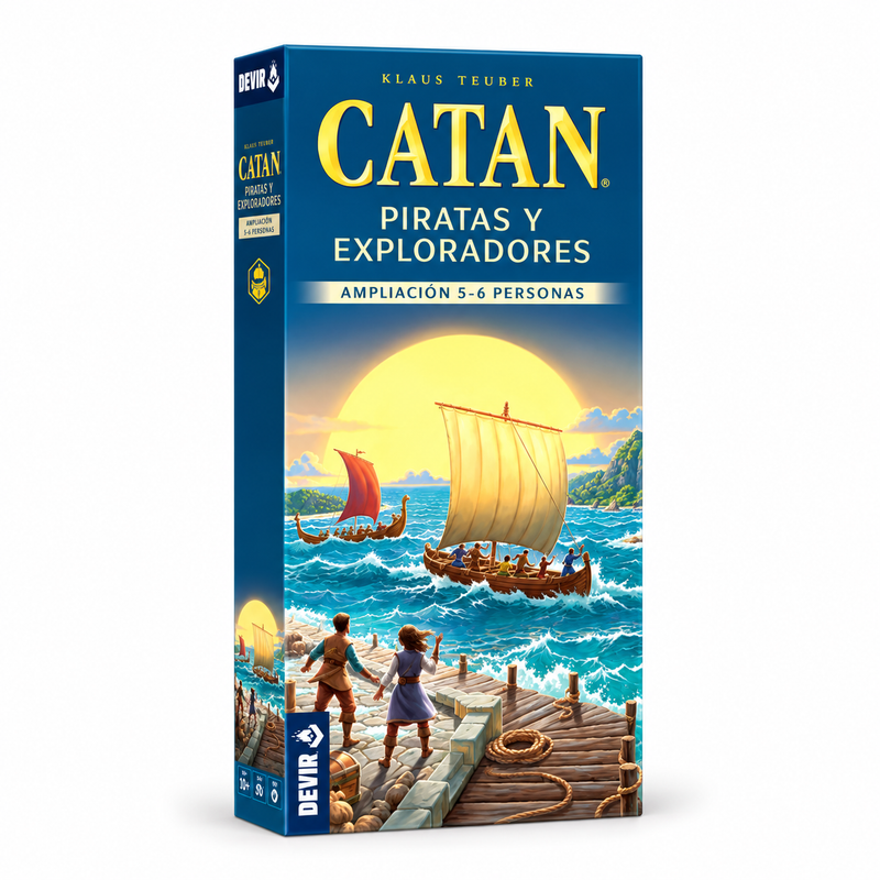 Catan Piratas y Exploradores Ampliación 5-6 jugadores
