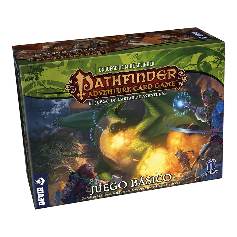 El juego de cartas de aventuras de Pathfinder