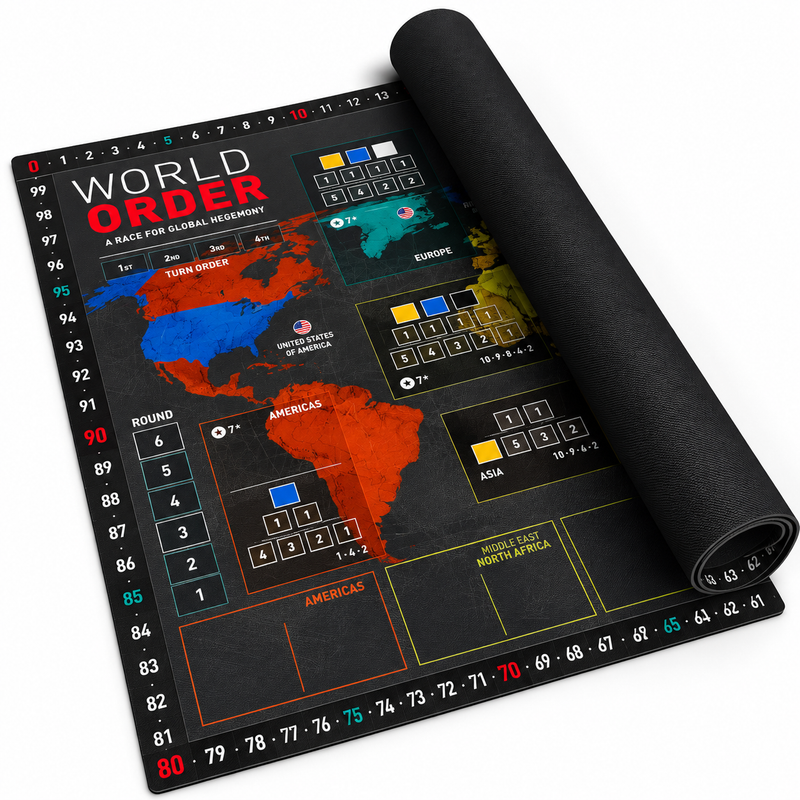 World Order: Tapete de Neopreno