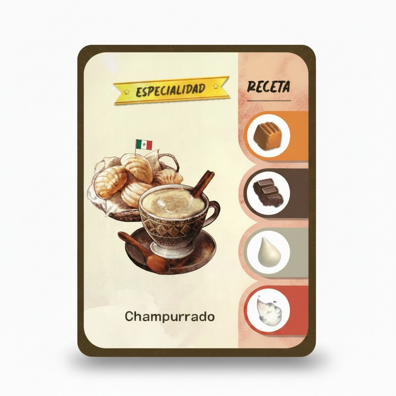 Champurrado - Carta Promo Coffee Rush