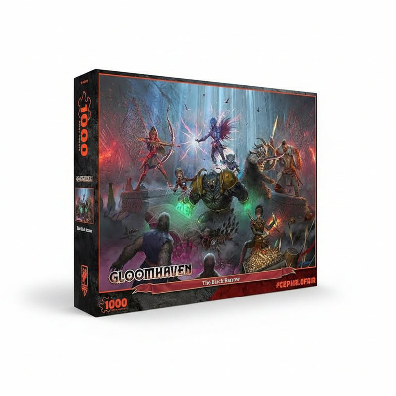 Gloomhaven: The Black Barrow — Puzzle de 1000 piezas